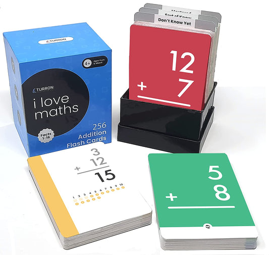 I Love Maths Addition Flash Cards with Games Ideas